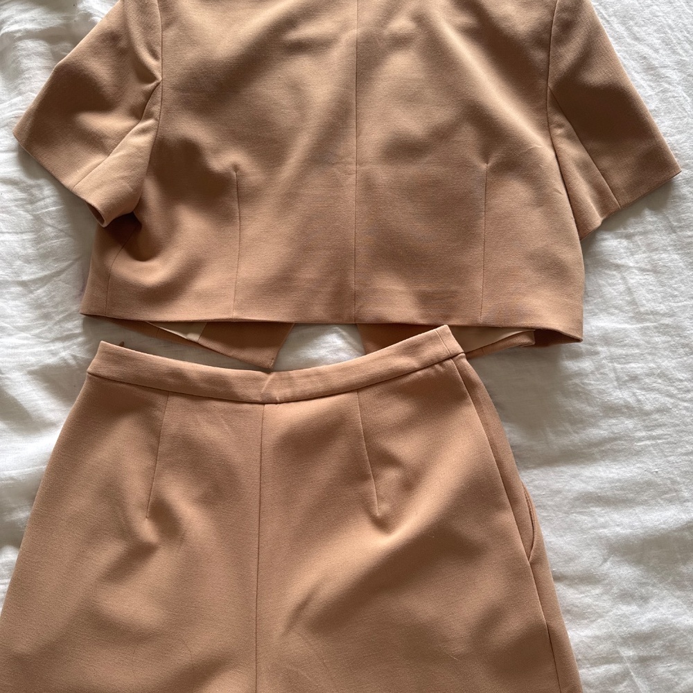 Open Edit Matching Crop Blazer Set - image 7